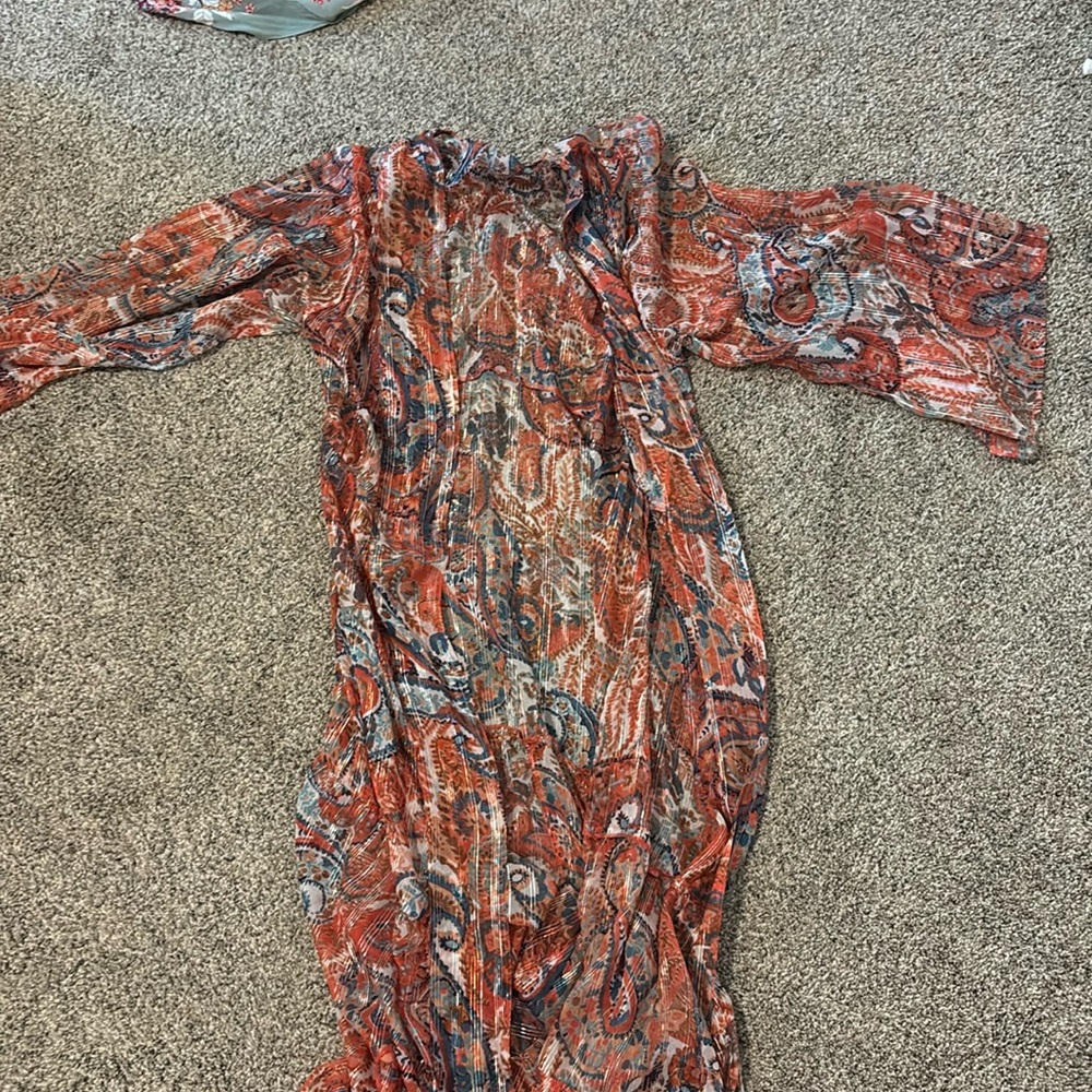 Anthropologie Maxi Cardigan